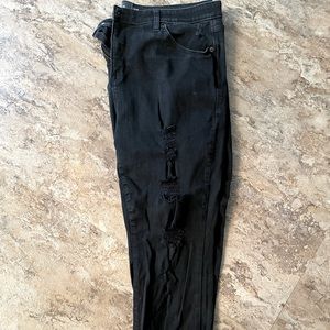 Torrid sky high skinny black size 18R